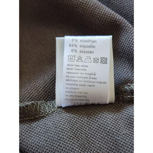 Lacoste Roland Garros 75 Depuls Ans Paris Size 4/ Medium Mens Green Polo - Picture 7 of 10